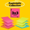 image:imageBundle of Postit Note Dispenser White Base with Steel Top and Postit Popup Notes 3 in x 3 in 1 Pad in Aqua Splash 12 Pads in Alternating Colors Poptimistic Collection