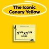 image:imageBundle of Postit Notes 3 in x 3 in 18 Sticky Notes Pads and Postit Notes 1 38 x 1 78 in 24 Sticky Notes Pads Canary Yellow 100 Sheets per Pad The Iconic Canary Yellow Note School Supplies3 in x 3 in  1 38 x 1 78 in