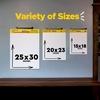 image:imageBundle of Postit Super Sticky Easel Pad 25 in x 30 in 2 White Pads  2 Lined Pads 30 SheetsPad Self Stick Flip Chart Paper Teacher Anchor Flip Chart Paper Super Sticking Power