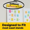 image:imageBundle of Postit Super Sticky Easel Pad 25 in x 30 in 2 White Pads  2 Lined Pads 30 SheetsPad Self Stick Flip Chart Paper Teacher Anchor Flip Chart Paper Super Sticking Power