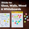 image:imageBundle of Postit Super Sticky Notes 24 Sticky Note Pads 3 x 3 in Supernova Neons  Postit Super Sticky Easel Pad 25 in x 30 in White 30 SheetsPad 2 PadsPack Self Stick Flip Chart Paper