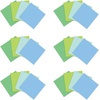 image:imagePostit 100 Recycled Paper Super Sticky Notes 3 in x 3 in 24 Pads 70 Sheets per Pad Oasis Collection School Supplies and Office Products3 x 3 Pack of 8