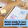 image:imagePostit 100 Recycled Paper Super Sticky Notes 3 in x 3 in 24 Pads 70 Sheets per Pad Wanderlust Pastels Back to School Supplies and Office Products