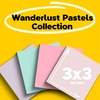 image:imagePostit 100 Recycled Paper Super Sticky Notes 3 in x 3 in 24 Pads 70 Sheets per Pad Wanderlust Pastels Back to School Supplies and Office Products