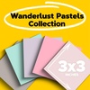 image:imagePostit 100 Recycled Paper Super Sticky Notes 3 in x 3 in 5 Pads 70 Sheets per Pad Wanderlust Pastels Back to School Supplies and Office Products