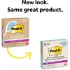 image:imagePostit 100 Recycled Paper Super Sticky Notes 4 in x 4 in 3 Pads 70 Sheets per Pad Wanderlust Pastels Back to School Supplies and Office ProductsOasis