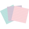 image:imagePostit 100 Recycled Paper Super Sticky Notes 4 in x 4 in 3 Pads 70 Sheets per Pad Wanderlust Pastels Back to School Supplies and Office ProductsPink Salt  Fresh Mint  Orchid Frost