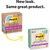 image:imagePostit 100 Recycled Paper Super Sticky Notes 4 in x 4 in 6 Pads 70 Sheets per Pad Wanderlust Pastels Back to School Supplies and Office ProductsOasis