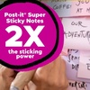 image:imagePostit 100 Recycled Paper Super Sticky Notes 4 in x 4 in 6 Pads 70 Sheets per Pad Wanderlust Pastels Back to School Supplies and Office ProductsWanderlust Pastels