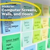 image:imagePostit 100 Recycled Paper Super Sticky Notes Canary Yellow 3 in x 3 in 12 Sticky Note Pads 70 Sheets per Pad School Supplies and Office ProductsOasis