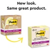 image:imagePostit 100 Recycled Paper Super Sticky Notes Canary Yellow 3 in x 3 in 5 Sticky Note Pads 70 Sheets per Pad Back to School Supplies and Office ProductsCanary Yellow