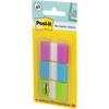 image:imagePostit Flags 60OnTheGo Dispenser 1 DispenserPack 1 in Wide Purple Blue Green 680PBG Pack of 2Multicolor