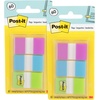 image:imagePostit Flags 60OnTheGo Dispenser 1 DispenserPack 1 in Wide Purple Blue Green 680PBG Pack of 2Multicolor