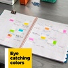 image:imagePostit Flags 60OntheGo Dispenser 1 DispenserPack 1 in Wide Orange Lime Pink 680OLP Pack of 204 x 28 Pack of 2