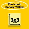 image:imagePostit Greener Notes 12 Sticky Note Pads 3 x 3 in Made with 100 Recycled Paper Canary Yellow
