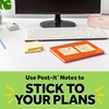 image:imagePostit Greener Notes 24 Bulk Sticky Note Pads 3 x 3 in Made with 100 Recycled Paper Canary YellowTrue