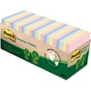 image:imagePostit Greener Notes 3x3 in 24 Pads Americas 1 Favorite Sticky Notes Sweet Sprinkles Collection Pastel Colors Clean Removal 100 Recycled Material 654R24CPAP3 x 3