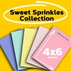 image:imagePostit Greener Notes 5 Lined Sticky Note Pads 4 x 6 in Made with 100 Recycled Paper Sweet Sprinkles Collection5 Pads