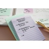 image:imagePostit Greener Notes 5 Lined Sticky Note Pads 4 x 6 in Made with 100 Recycled Paper Sweet Sprinkles Collection8 Pads