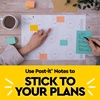 image:imagePostit Notes 1 38 in x 1 78 in 24 Sticky Note Pads 100 Sheets per Pad Beachside Caf Collection School Supplies and Office Products