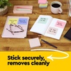 image:imagePostit Notes 3x3 in 2 Pads Canary Yellow Clean Removal Recyclable Pack of 23 in x 3 in