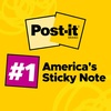image:imagePostit Notes 3x3 in 5 Pads Americas 1 Favorite Sticky Notes Poptimistic Bright Colors Clean Removal Recyclable 6555UC3x3 Inch