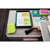 image:imagePostit Notes 3x5 in 5 Pads Americas 1 Favorite Sticky Notes Floral Fantasy Collection Bold Colors Green Yellow Orange Purple Blue Clean Removal Recyclable 6555UC