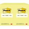 image:imagePostit Notes 4 in x 6 in 12 Sticky Notes Pads 100 Sheets per Pad Canary Yellow The Original Postit Note New Year Organization or Second Semester School Supplies4 in x 6 in