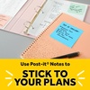 image:imagePostit Notes Cube 1 78 in x 1 78 in 3 Sticky Notes Pad 400 Sheets Assorted Bright Colors19 x 19