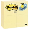 image:imagePostit Notes Value Pack 3 in x 3 in Canary Yellow 24 PadsPack6 x 6
