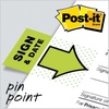image:imagePostit Sign and Date Flags 50Dispenser 2 DispensersPack 1 in Wide Bright Green 680SD2 Pack of 2Bright Green