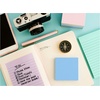 image:imagePostit Super Sticky 100 Recycled Notes 4 Sticky Note Pads 4 x 6 in 2X the Sticking Power Back to School Supplies for Students Memo Pads for Textbooks Canary YellowWanderlust Pastels