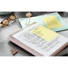 image:imagePostit Super Sticky 100 Recycled Notes 4 Sticky Note Pads 4 x 6 in 2X the Sticking Power Back to School Supplies for Students Memo Pads for Textbooks Canary YellowCanary Yellow