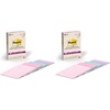 image:imagePostit Super Sticky 100 Recycled Notes 4 Sticky Note Pads 4 x 6 in 2X the Sticking Power Back to School Supplies for Students Memo Pads for Textbooks Canary YellowWanderlust Pastels