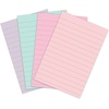 image:imagePostit Super Sticky 100 Recycled Notes 4 Sticky Note Pads 4 x 6 in 2X the Sticking Power Back to School Supplies for Students Memo Pads for Textbooks Canary YellowWanderlust Pastels