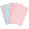 image:imagePostit Super Sticky 100 Recycled Notes 4 Sticky Note Pads 4 x 6 in 2X the Sticking Power Back to School Supplies for Students Memo Pads for Textbooks Canary YellowWanderlust Pastels