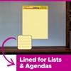 image:imagePostit Super Sticky Easel Pad 25 in x 30 in Sheets Yellow Paper with Lines 30 SheetsPad 2 PadsPack Great for Virtual Teachers and Students 561
