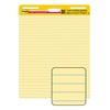 image:imagePostit Super Sticky Easel Pad 25 in x 30 in Sheets Yellow Paper with Lines 30 SheetsPad 2 PadsPack Great for Virtual Teachers and Students 561