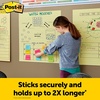 image:imagePostit Super Sticky Easel Pad 25 in x 30 in Sheets Yellow Paper with Lines 30 SheetsPad 2 PadsPack Great for Virtual Teachers and Students 561 amp Super Sticky Wall Easel Mounting SystemPad  Super Sticky Wall Easel Mounting System