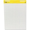 image:imagePostit Super Sticky Easel Pad 25 x 30 Inches 30 SheetsPad 2 Pads 560 Large White Grid Premium Self Stick Flip Chart Paper Super Sticking Power2 pads