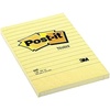 image:imagePostit Super Sticky Lined Notes 5 Sticky Note Pads 4 x 6 in School Supplies for Students Ideal for Textbooks Notebooks Walls and Vertical Surfaces Canary Yellow4 x 6 in  5 Pads