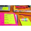 image:imagePostit Super Sticky Lined Notes 5 Sticky Note Pads 4x6 in 2X the Sticking Power School Supplies Office Products Sticky Notes for Vertical Surfaces Monitors Walls and Windows Bright Colors5Pads Pack of 8