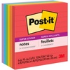 image:imagePostit Super Sticky Lined Notes 6 Sticky Note Pads 4 x 4 in Back to School Supplies for Students Ideal for Textbooks Notebooks Walls and Vertical Surfaces Playful Primaries Collection24 x 4