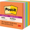 image:imagePostit Super Sticky Lined Notes 6 Sticky Note Pads 4 x 4 in School Supplies Office Products Sticky Notes for Vertical Surfaces Monitors Walls and Windows Energy Boost Collection4 x 4 Pack of 12