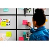 image:imagePostit Super Sticky Lined Notes 6 Sticky Note Pads 4 x 4 in School Supplies Office Products Sticky Notes for Vertical Surfaces Monitors Walls and Windows Energy Boost Collection4 x 4