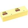 image:imagePostit Super Sticky Notes 12 Sticky Note Pads 3 x 5 in School Supplies for Students Ideal for Textbooks Notebooks Walls and Vertical Surfaces Canary Yellow3 x 06