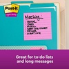 image:imagePostit Super Sticky Notes 15 Sticky Note Pads MultiSize Back to School Supplies Office Products 2X the Sticking Power Supernova Neons Collection12 Pack