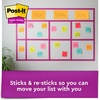 image:imagePostit Super Sticky Notes 15 Sticky Note Pads MultiSize Back to School Supplies Office Products 2X the Sticking Power Supernova Neons Collection12 Pack