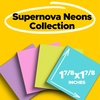 image:imagePostit Super Sticky Notes 18 Sticky Note Pads 1875 x 1875 in School Supplies Office Products 2X the Sticking Power Supernova Neons Collection
