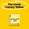 image:imagePostit Super Sticky Notes 2x2 in 10 Pads 2x the Sticking Power Canary Yellow Recyclable 62210SSCY Pack of 210 Sticky Note PadsPack 2